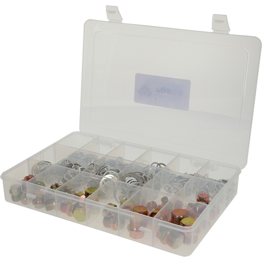 [BT711200] Oil pan drain plug and O-ring assortment, 534 pcs (BT711200, KS TOOLS)