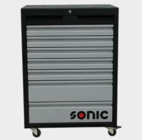 [47451] Įrankių vežimėlis su 7 stalčiais, 674 mm (47451, SONIC)