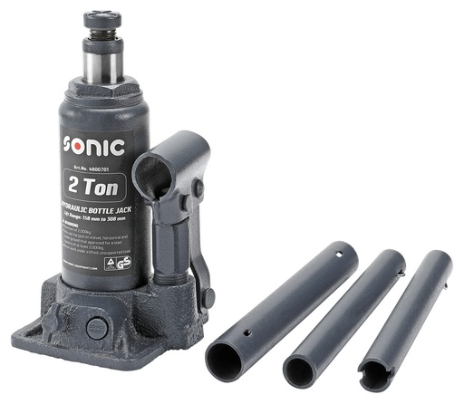 [4800701] Sonic butelinis domkratas 2000 kg 158–308 mm plieninis (4800701, SONIC)