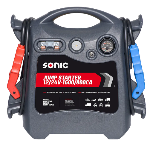 [48151] Jump starter booster 12/24 V, 1600/800 CA (48151, SONIC)