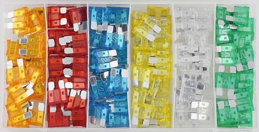 [4822326] Automotive fuse assortment, 120 pcs (4822326, SONIC)