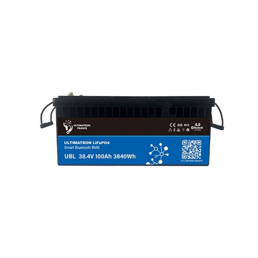 [UBL-36-100] Lithium battery LiFePO4 38.4 V 100 Ah with Bluetooth and smart BMS (UBL-36-100, ULTIMATRON)