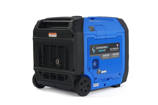 [ULT-5500-EU] Invertora benzīna ģenerators 5,0 kW ar elektrisko starteri (ULT-5500-EU, ULTIMATRON)