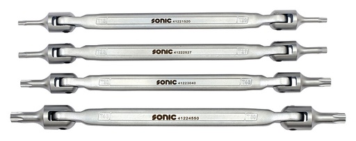 [600427] Pakabinamas TORX antgalių rinkinys maišelyje, 4 vnt. (600427, SONIC)