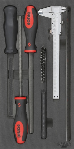 [600614] Įrankių komplektas į vežimėlius, 6 vnt., SONIC EQUIPMENT (600614, SONIC)