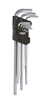 [601008] Sonic Hex Key Set Ball Ended Long 10pcs