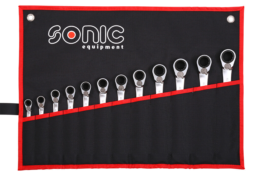 Raktų terkšlinių komplektas 12 vnt. (601219, SONIC)
