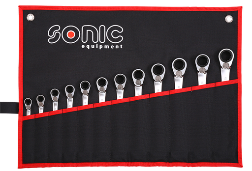 [601219] Raktų terkšlinių komplektas (12vnt), Sonic Equipment, 601219