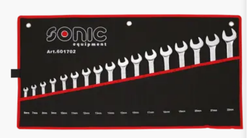 [601702] Kombinuotų raktų komplektas (17vnt) [601702] 