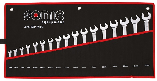 [601702] Sonic kombinuotų raktų rinkinys 17 vnt. (601702, SONIC)
