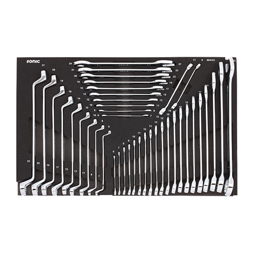 [604101] [604101] [604101] Įrankių komplektas į vežimėlį (41vnt) 604101 Sonic Equipment [604101]