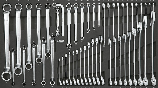 [605101] Tool set for tool trolleys, 51 pcs, SONIC EQUIPMENT (605101, SONIC)