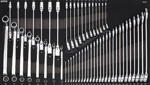 [605301] Tool set for tool trolleys (53 pcs) (605301, SONIC)