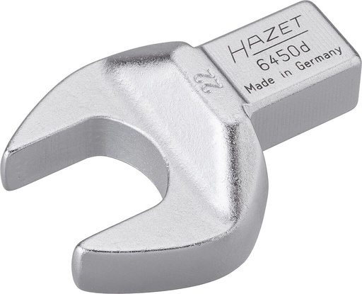 [6450D-22] Ievietojamā vaļēja gala atslēga 14x18 mm, 22 mm (6450D-22, HAZET)