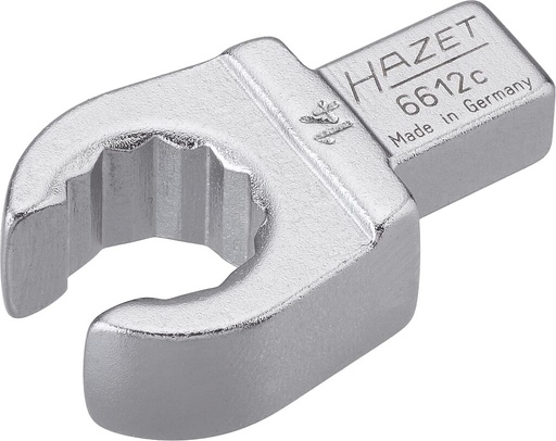 [6612C-14] Insert box-end wrench, open, 9x12mm, 14mm (6612C-14, HAZET)