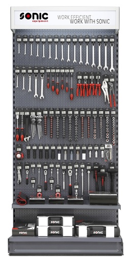 [709404] Instrumentu komplekts 1 m sienas stendam (94 gab.), bez stenda (709404, SONIC)