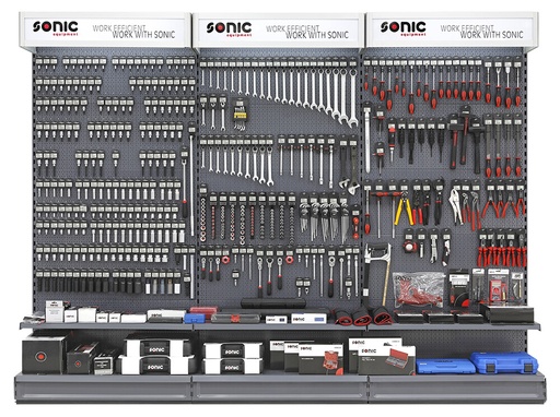 [737404] Instrumentu komplekts 3 m stendam, 374 gab., bez stenda (737404, SONIC)