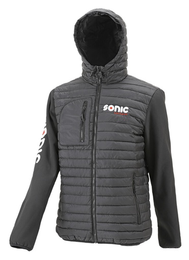 [75209L] Jaka ar kapuci, melna, L (75209L, SONIC)