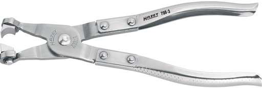 [798-3] CLIC šļūteņu skavu knaibles, garums 206 mm (798-3, HAZET)