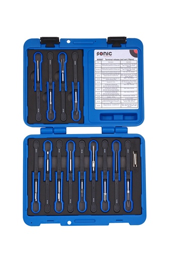 [805007] Connector contact removal tool set (16 pcs) (805007, SONIC)