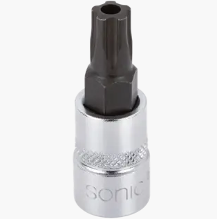 [8153720] Bit with 1/4 head Torx 5-angle with central hole 37mm length 20IPR 