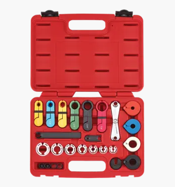 [818025] Įrankių komplektas kuro ir kondicienirių sistemų remontui (22vnt) Sonic Equipment BV [818025] 