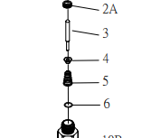 [81805] Remonto detalė 501800/501806/801800 (81805, GENIUS)
