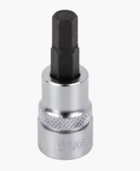 [8244804] Galvutė 3/8 su šešiakampiu 4mm 