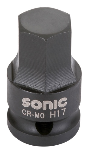 [86404317] Socket hex 1/2" one-piece 17 mm (86404317, SONIC)