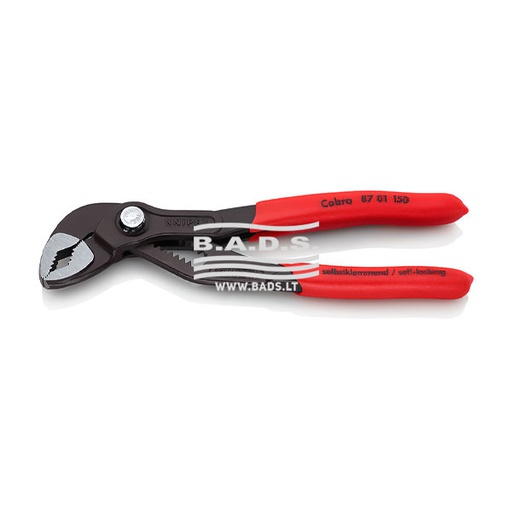 [87 01 180] Pārregulējamas knaibles "Cobra" 180mm (87 01 180, KNIPEX)