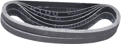 [9033-4100/10] Sanding belt, grit 100, 330 x 10 mm (10 pcs) (9033-4100/10, HAZET)