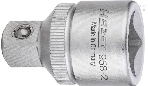 [958-2] Galviņu adapteris no 1/2 collas uz 3/8 collām (958-2, HAZET)