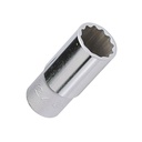 [FS11219] [FS11219] [FS11219] Galvutė ilga 1/2 12-kampė 19.0mm