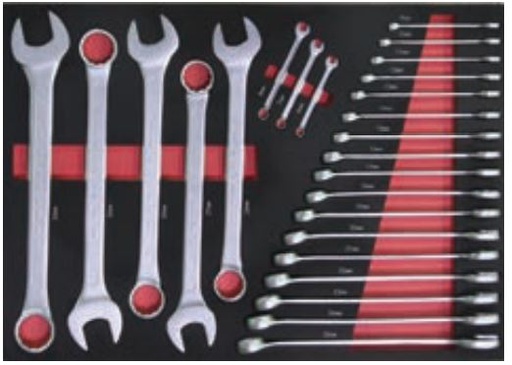 [GJ-1012] [GJ-1012] Įrankių komplektas į vežimėlį TORIN