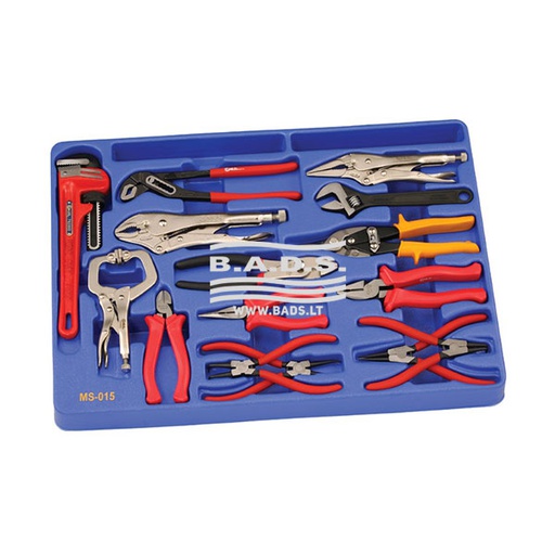 [MS-015] [MS-015] [MS-015] Įrankių komplektas į vežimėlį (15vnt)