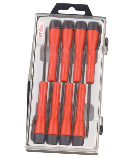 [MT-508L] [MT-508L] [MT-508L] Screwdriver set (8 pcs.)
