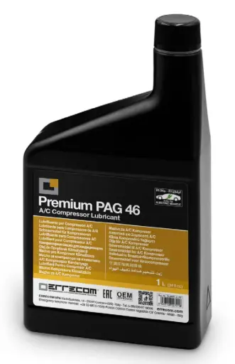 [OL6001.K.P2] Alyva oro kondicionavimo sistemoms PAG 46 Premium, 1l., ERRECOM (OL6001.K.P2, ERRECOM)