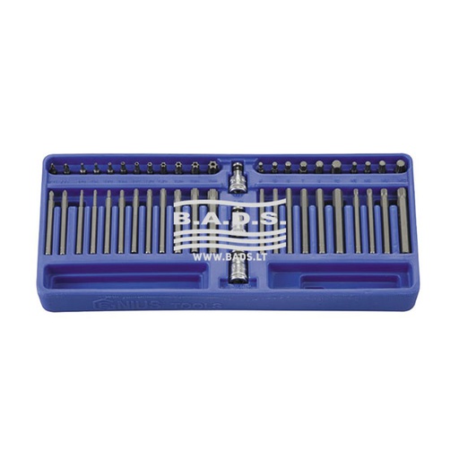 [SB-247M] Screwdriver bit set, 47 pcs, GENIUS TOOLS (SB-247M, GENIUS)