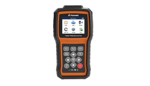 [T2000] Padangų slėgio daviklių tikrinimo ir programavimo prietaisas TPMS, Foxwell, T2000