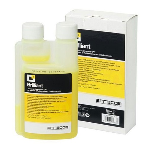 [TR1003.01.S1] [TR1003.01.S1] [TR1003.01.S1] UV dažai nuotekiams aptikti BRILLIANT, 250ML, TR1003.01.S1, ERRECOM