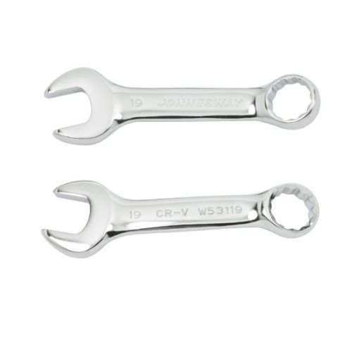 [W53119] MIDGET COMBINATION WRENCH 15￠XOFFSET, SIZE: 19M