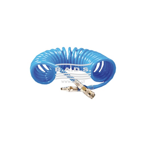 [WS-15] [WS-15] Spiral hose with connectors 12x8mm 15m