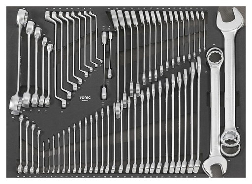[606601] Wrench set XL, 66 pcs (606601, SONIC)