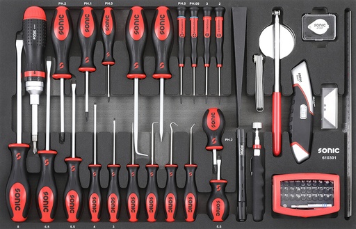 [610301] Combination tool set SFS-M, 103 pcs (610301, SONIC)