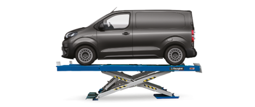 [RAV640N.2ISI] Elektrohidraulinis žirklinis keltuvas ratų suvedimui 4,2T, RAVAGLIOLI (RAV640N.2ISI, RAV)