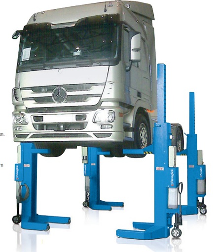 [RAV297H.4] 4 mobile electro-hydraulic column lift 30 T (RAV297H.4, RAVAGLIOLI)