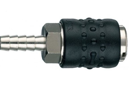 [AH021001] Ātrā savienojuma savienotājs F ar šļūtenes uzgali 17/C 6 mm (AH021001, ANI)