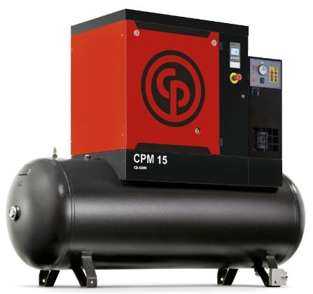 [4152054423] Sraigtinis oro kompresorius su rinktuvu ir džiovintuvu CPM 7,5D 10 400/50 200 E CE
