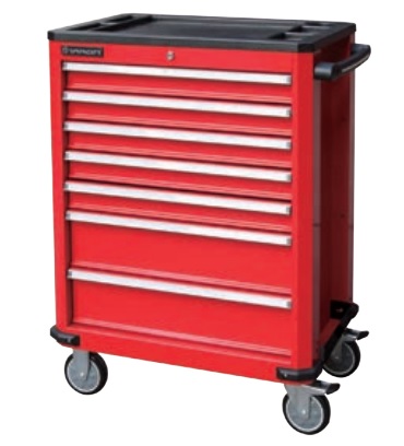 [TBR5607-X] Tool trolley with 7 drawers (TBR5607-X, TORIN)