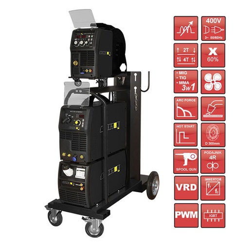 [ProMIG 500W] Synergic MIG welding machine Fast (ProMIG 500W, SPARTUS)